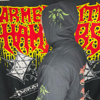 Image 4 of Blasphamagoatachrist - Black Metal Warfare Hoodies