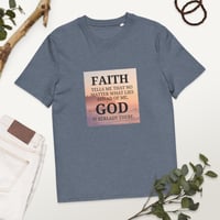 Image 24 of organic cotton t-shirt (Faith)