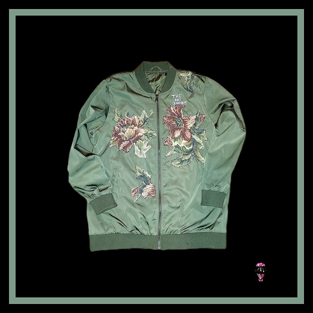 Floral stitch jacket (Large)