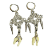 tooth earrings 