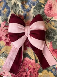 Image 1 of Petit noeud Burgundy