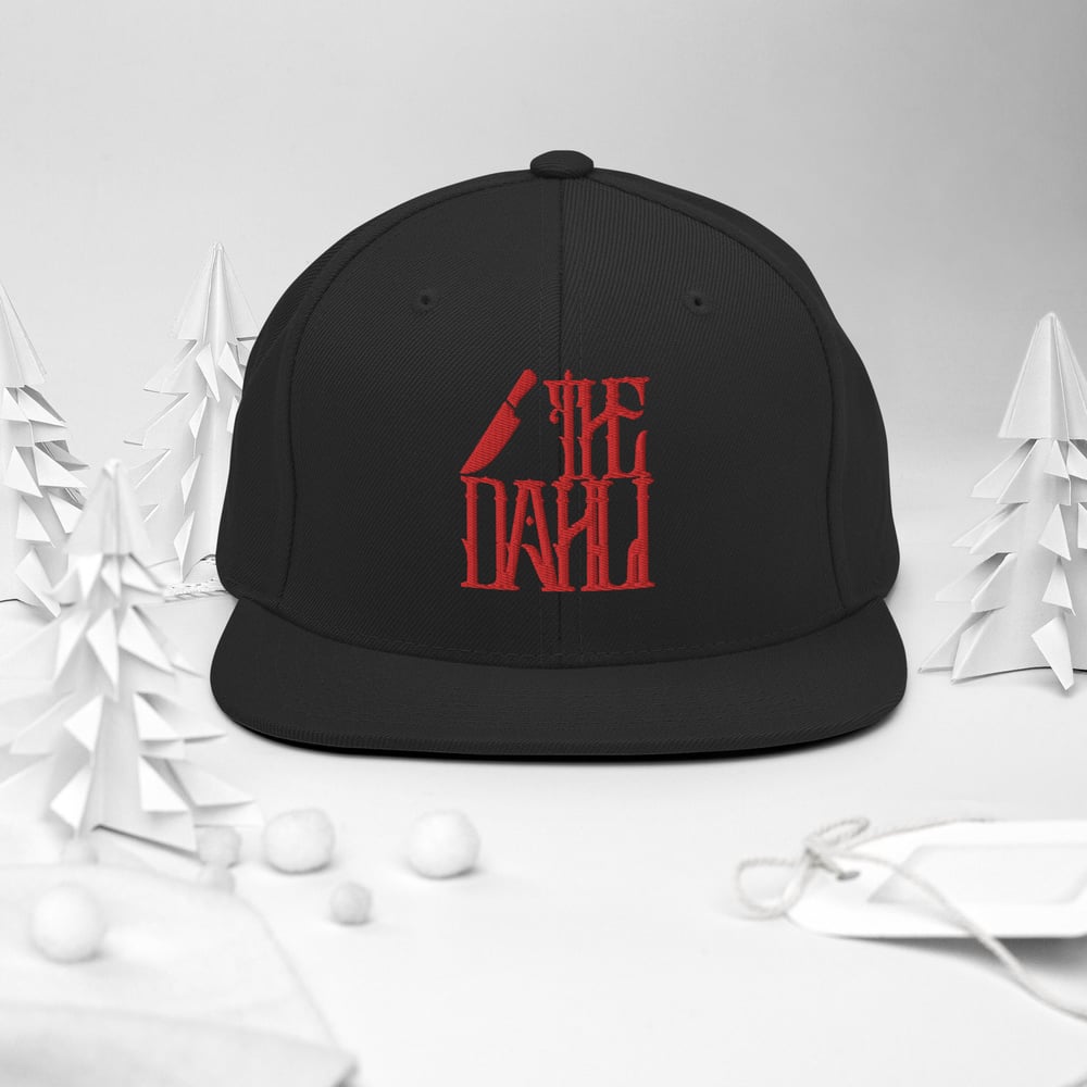 Red Logo Snapback Hat