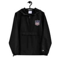 Image 1 of PIZZA SHIELD - Embroidered Champion Packable Jacket
