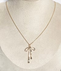 Image 5 of “Sleepy” Bow Necklace