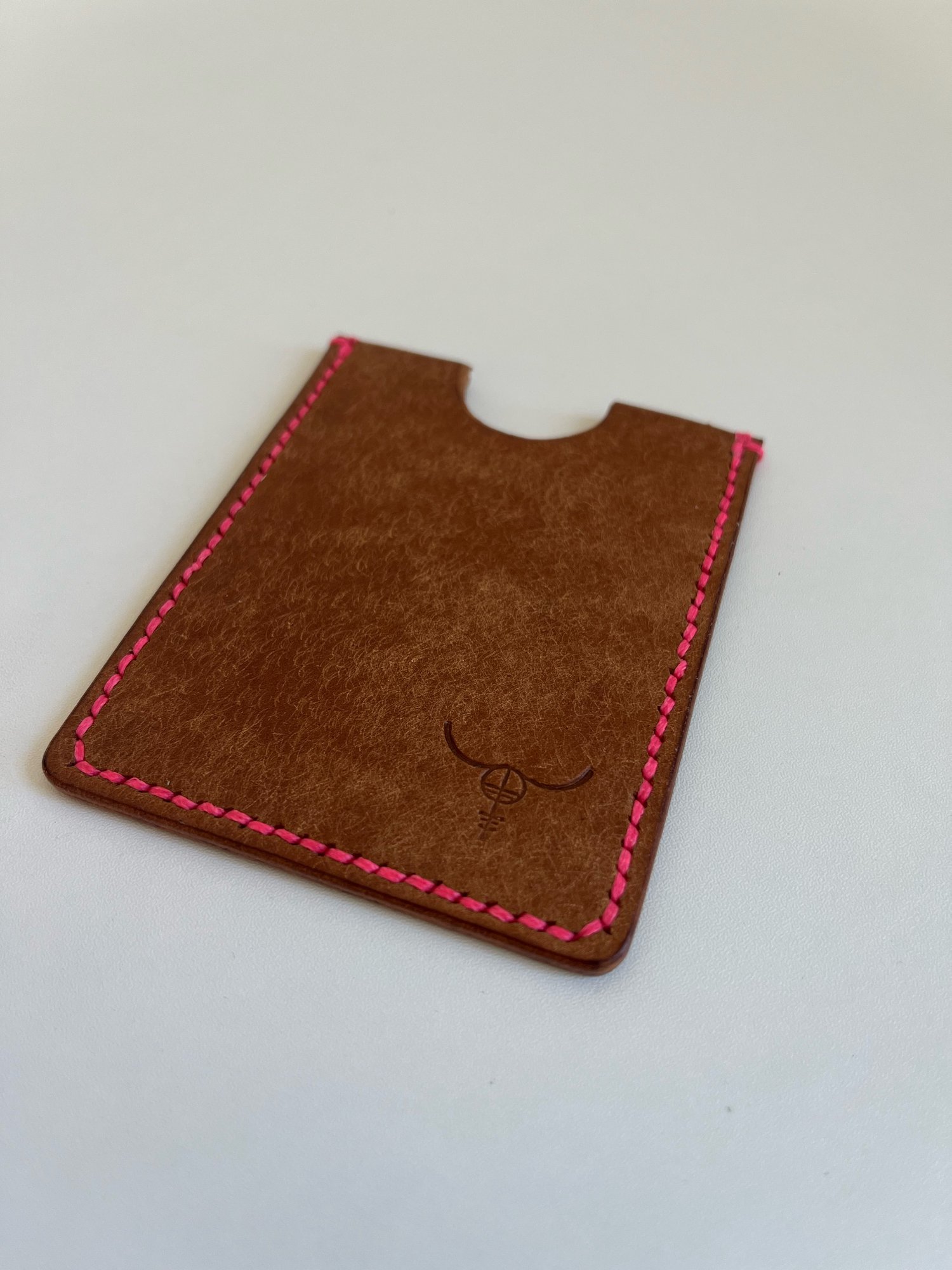 Image of Cognac Pueblo Cardholder 