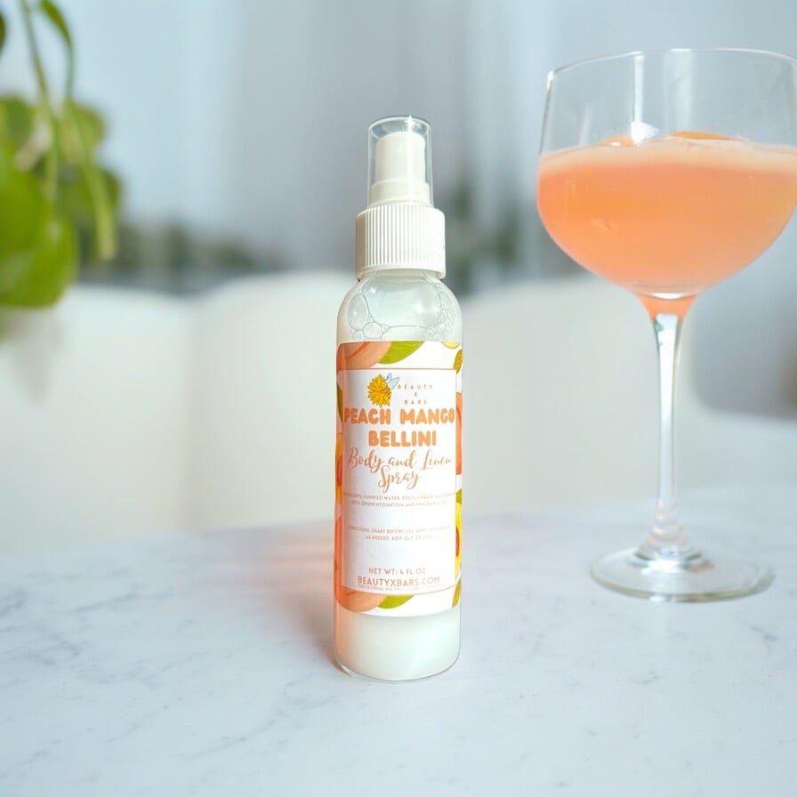 Image of Peach Mango Bellini Body & Linen Spray