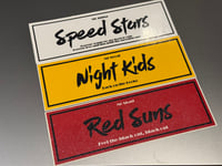 Image 1 of Initial D Team Slap Stickers