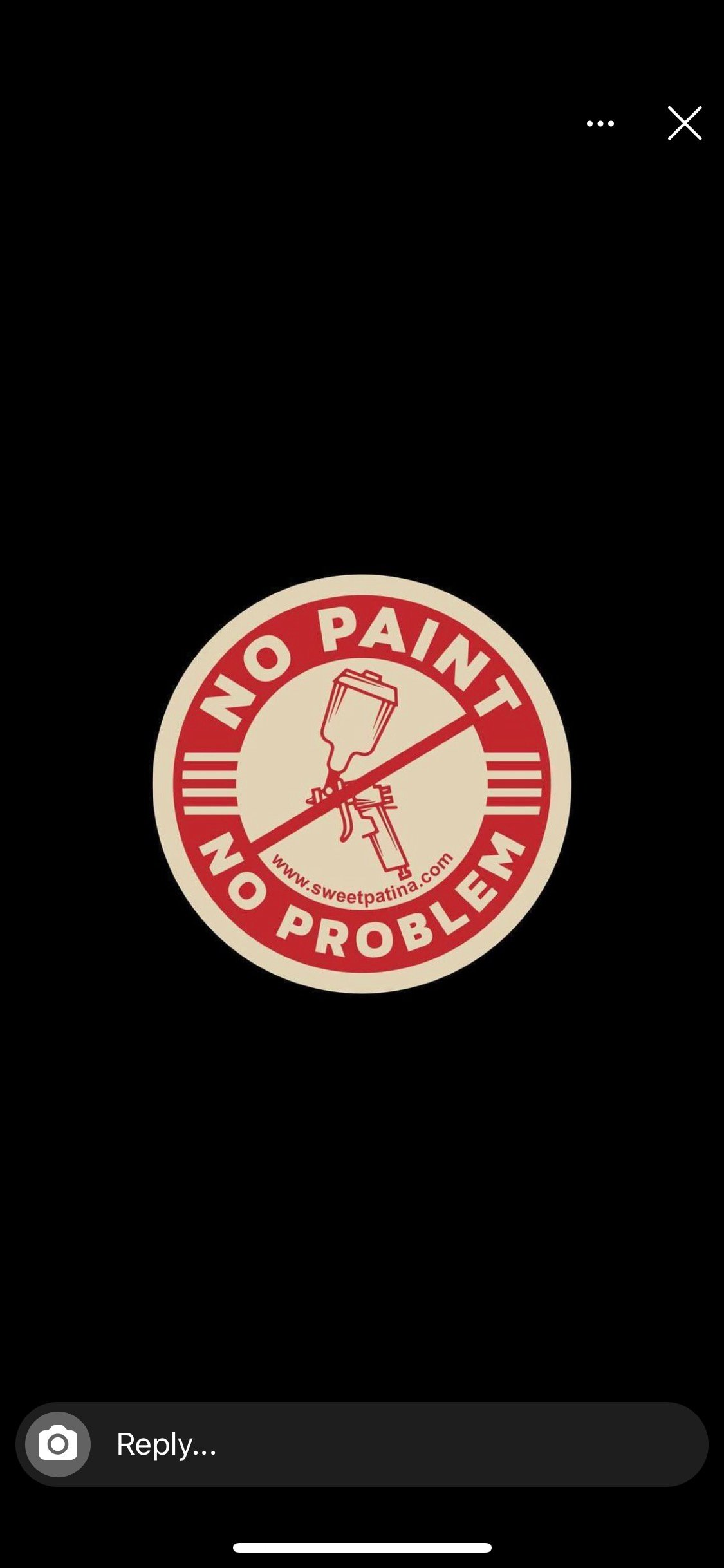 No Paint No Problem Sticker