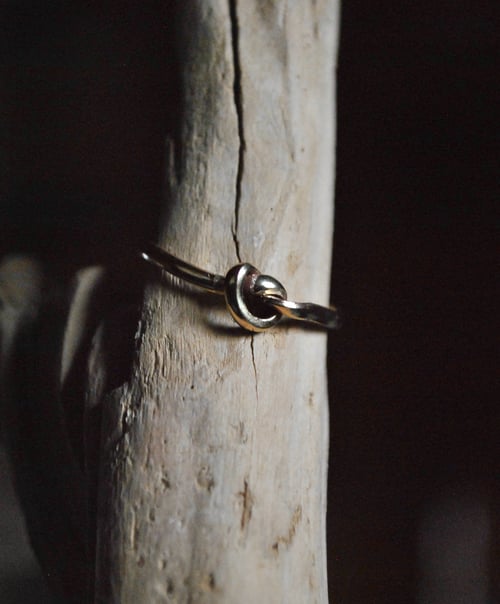 Image of Fedina “PROMESSA”  grande in ottone 