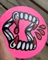 Image 2 of Pink and Red Vampire Teeth