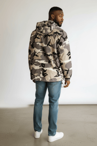Image 3 of Windbreaker Grey Camo