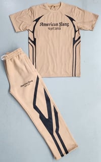 Image 1 of Men Flare Pants & I’M NOT A PERSON YOU FIND TWICE est 2015 American Slang Collection 