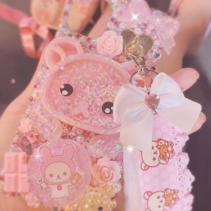 Image of Kawaii Heart Phone Charm Attachment (UPGRADE) 