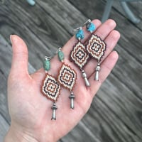 Image 2 of Thicket Squash Blossom earrings