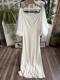 Image 1 of NWT off shoulder sheee flow sleeve long dress