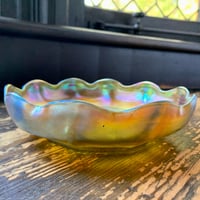 Image 5 of Louis Comfort Tiffany Favrile Iridescent 7" Glass Bowl