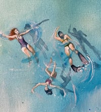 Image 1 of Swimming Women2  Cards 