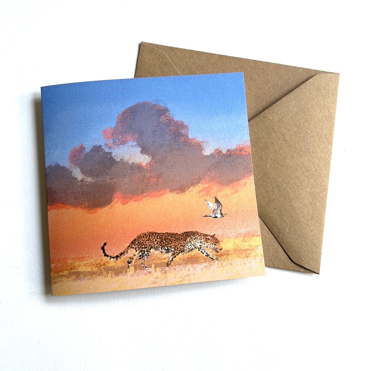 Image of African Animal Magic - Set Of 4 Lucury Greetings Cards