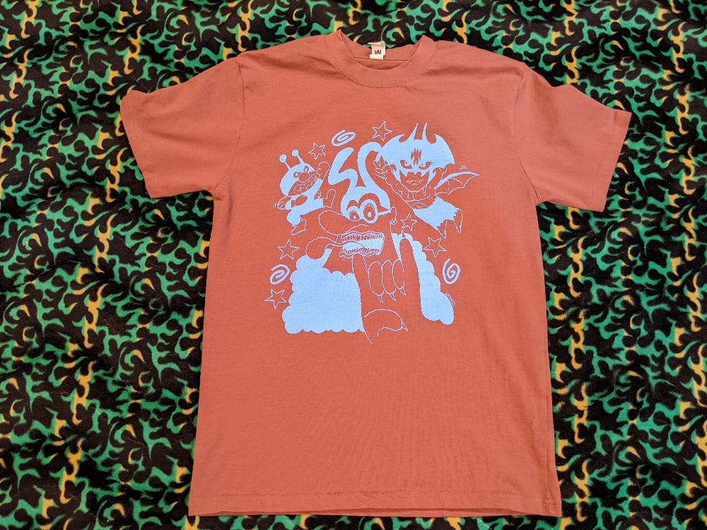 Brown "The Gang" Shirt Medium 