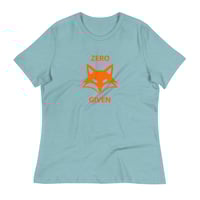 Image 7 of Women's Relaxed T-Shirt, Zero Fox Given T-Shirt | Funny Fox Humor Graphic Tee