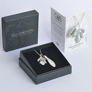Image of G&S Oak Leaf & Sycamore Necklace