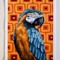 Image 1 of Macaw print