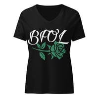 Image 1 of BFOL Women’s relaxed v-neck t-shirt