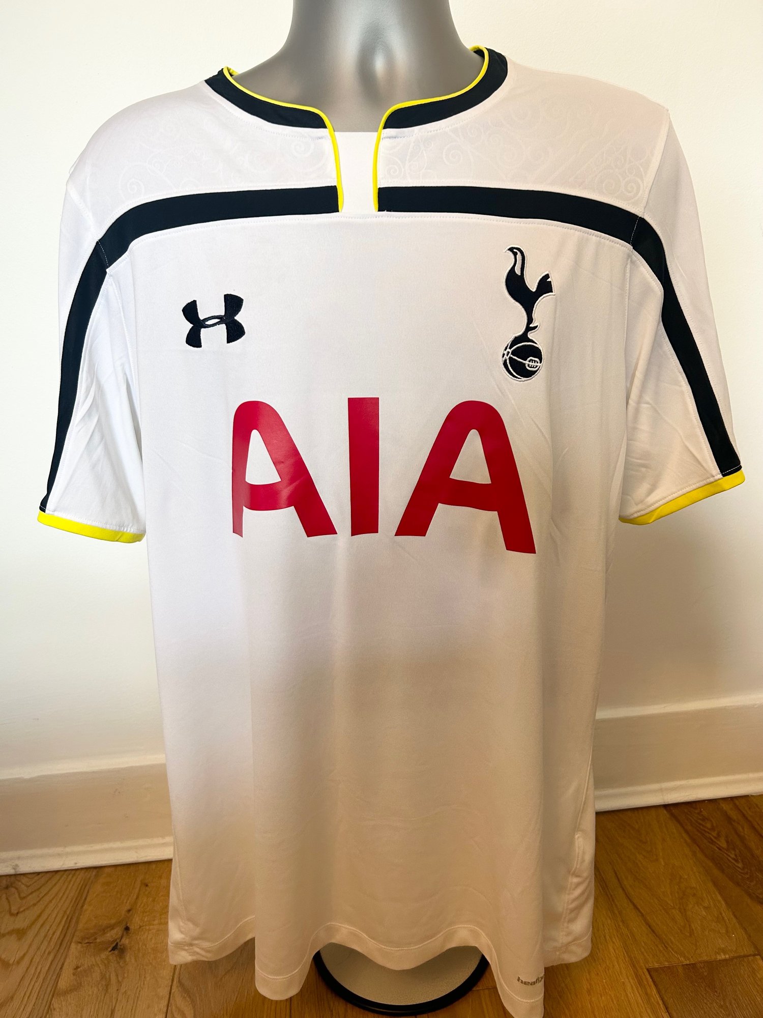 Image of Tottenham Hotspur “VERTONGHEN 5” 2014/15 Home Shirt + PL patches (XL)