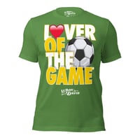 Image 1 of LOTG Pro Soccer Unisex T-shirt (Green & Gold)