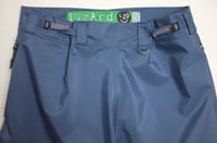 Image 3 of DENIM BLUE EXTRA-BAGGY TECH LIZARD PANTS