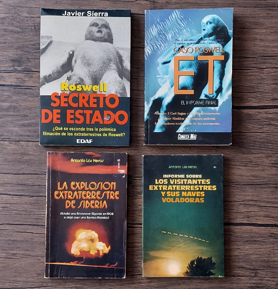 Spanish Language Alien/UFO books