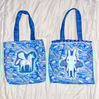 Image 1 of angel tote bags
