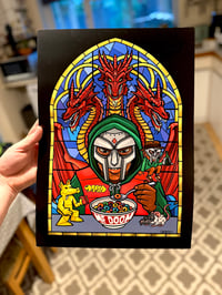 Image 2 of MF DOOM KING GEEDORAH PRINT