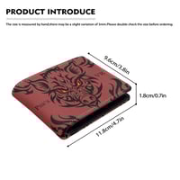 Image 3 of Men's Flip Wallet Pua'a Print