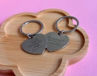 Image 1 of Personalised Graduate 2026 keyrings