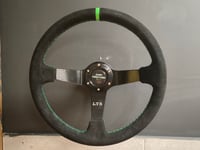 350mm LTR Suede Drift Wheel (Without holes)