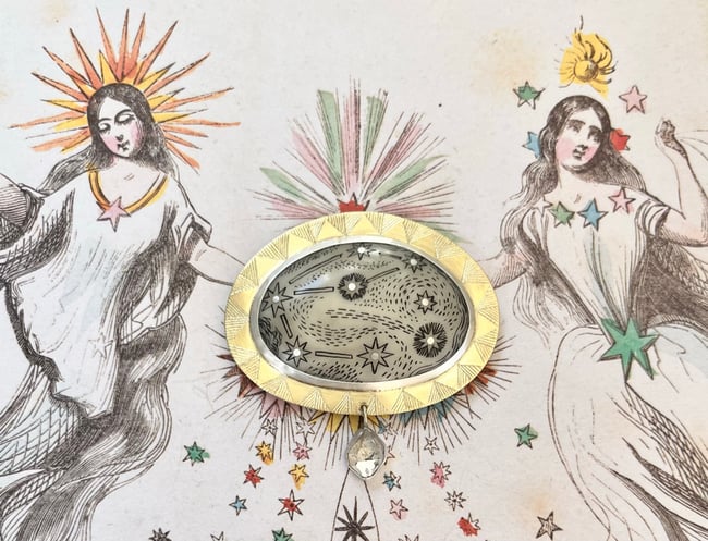 THERE WILL BE STARS BROOCH