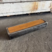 Image 1 of Steel frame Fingerboard Long John Ledge , Oak center Inlay . Steel Coping