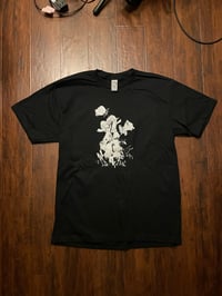 Image 2 of “No Roses” Tee-Black (Medium Only)