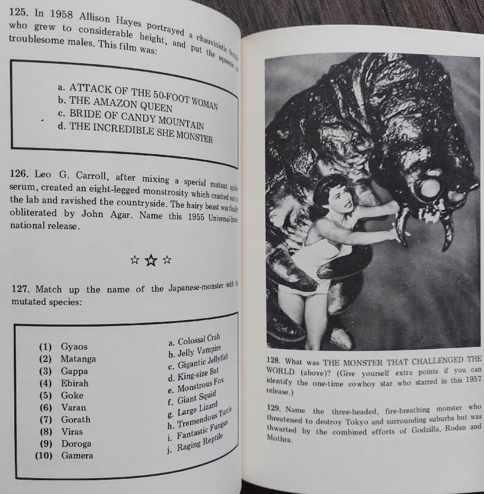 Monster Movie Game, by John Stanley and Mal Whyte