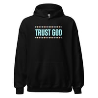 "TRUST GOD" Black Hoodie/Unisex