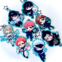 Image of Jujutsu Kaisen | 3 inch, Glitter Epoxy