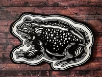 Image 1 of Toad Woodcut