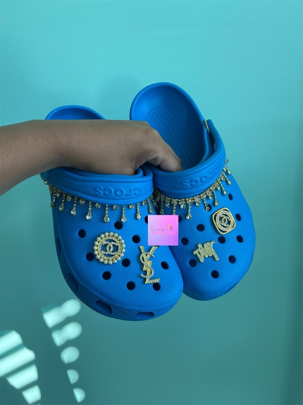 Image of custom crocs ✨. 