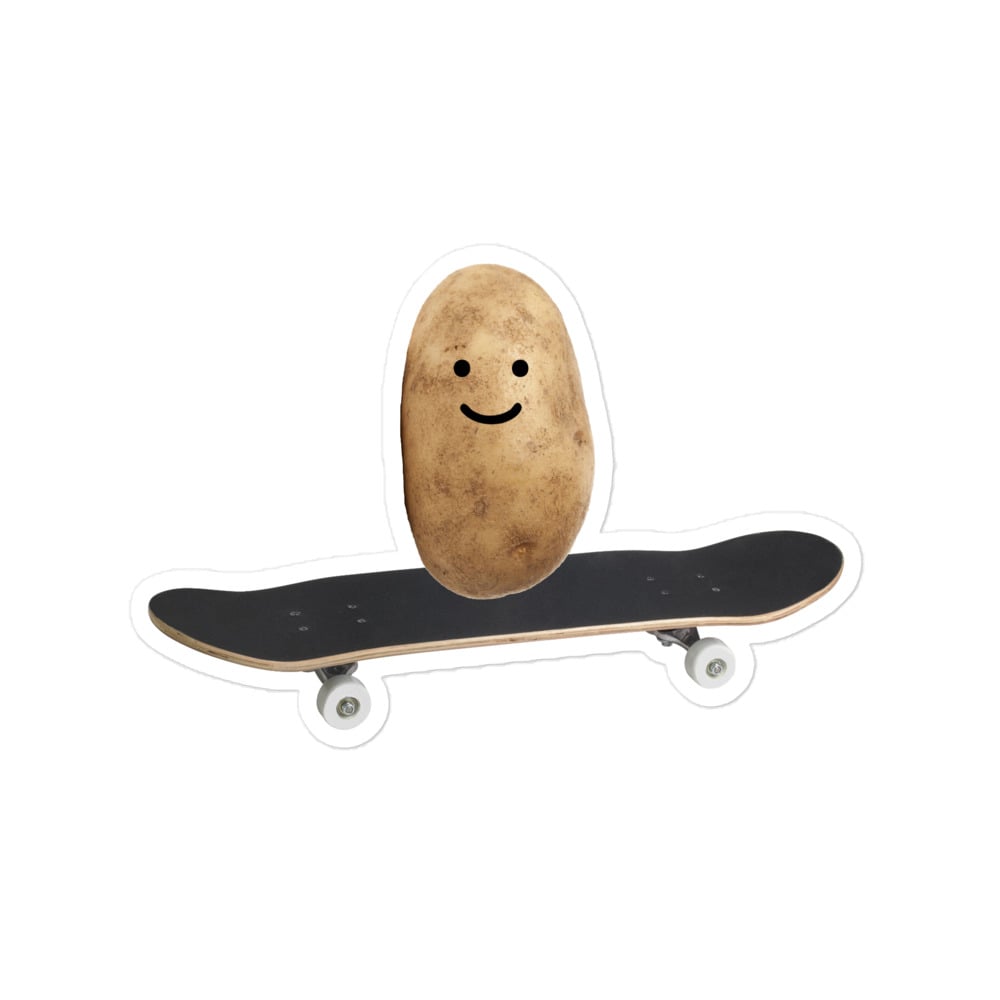 Image of Skate Potato Sticker