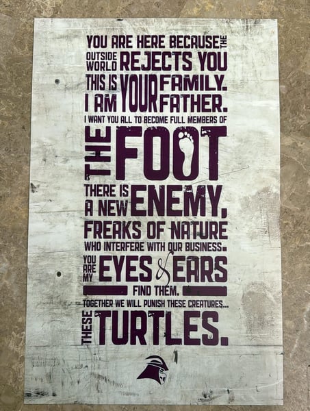 Image of Shredder Speech