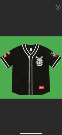 Image 4 of 🆕 BlaCK PaTCHwORK SuPReMe JeRSeY ⚾️