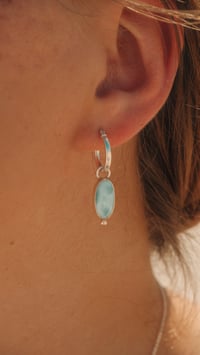 Image 1 of Larimar Earrings