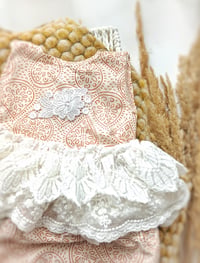 Image 2 of Photo prop - Newborn girls photography set - Erin - rusty flowers