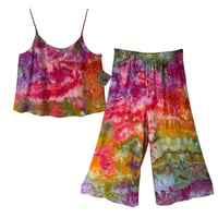 Image 1 of L Woven Summer Set in Euphoria Ice Dye